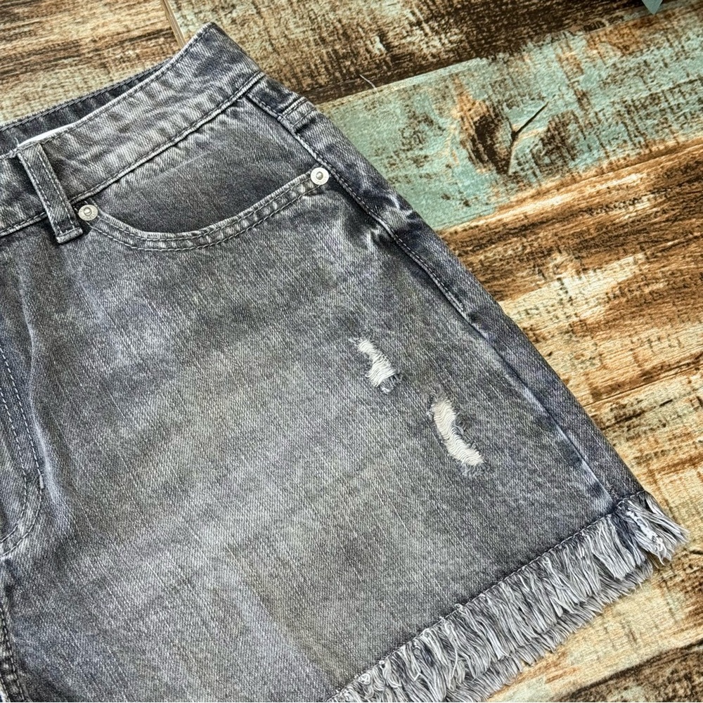 🆕 Women’s Juniors TRUE CRAFT High-waisted Jean Shorts | #A7 - Picture 4 of 13